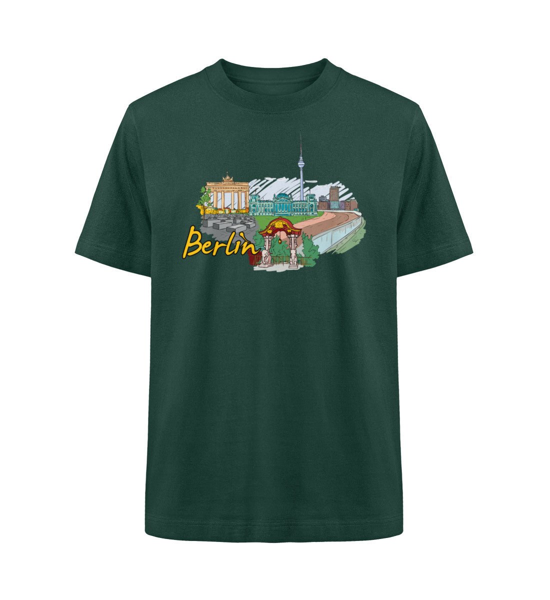 Berlin - Organic Heavy Oversized T-Shirt - AQ.Vogue