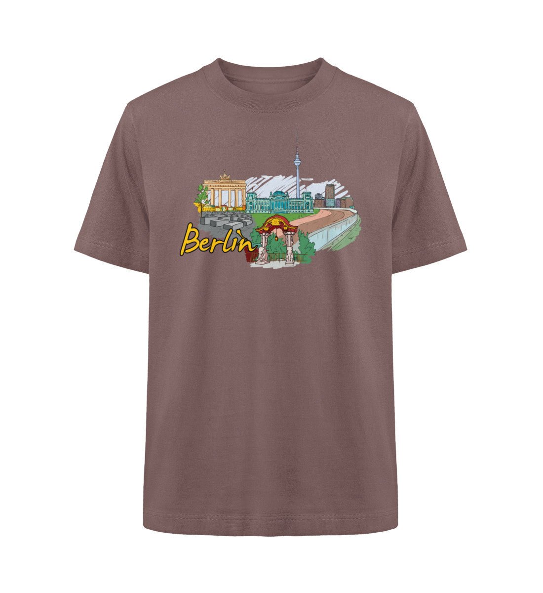 Berlin - Organic Heavy Oversized T-Shirt - AQ.Vogue