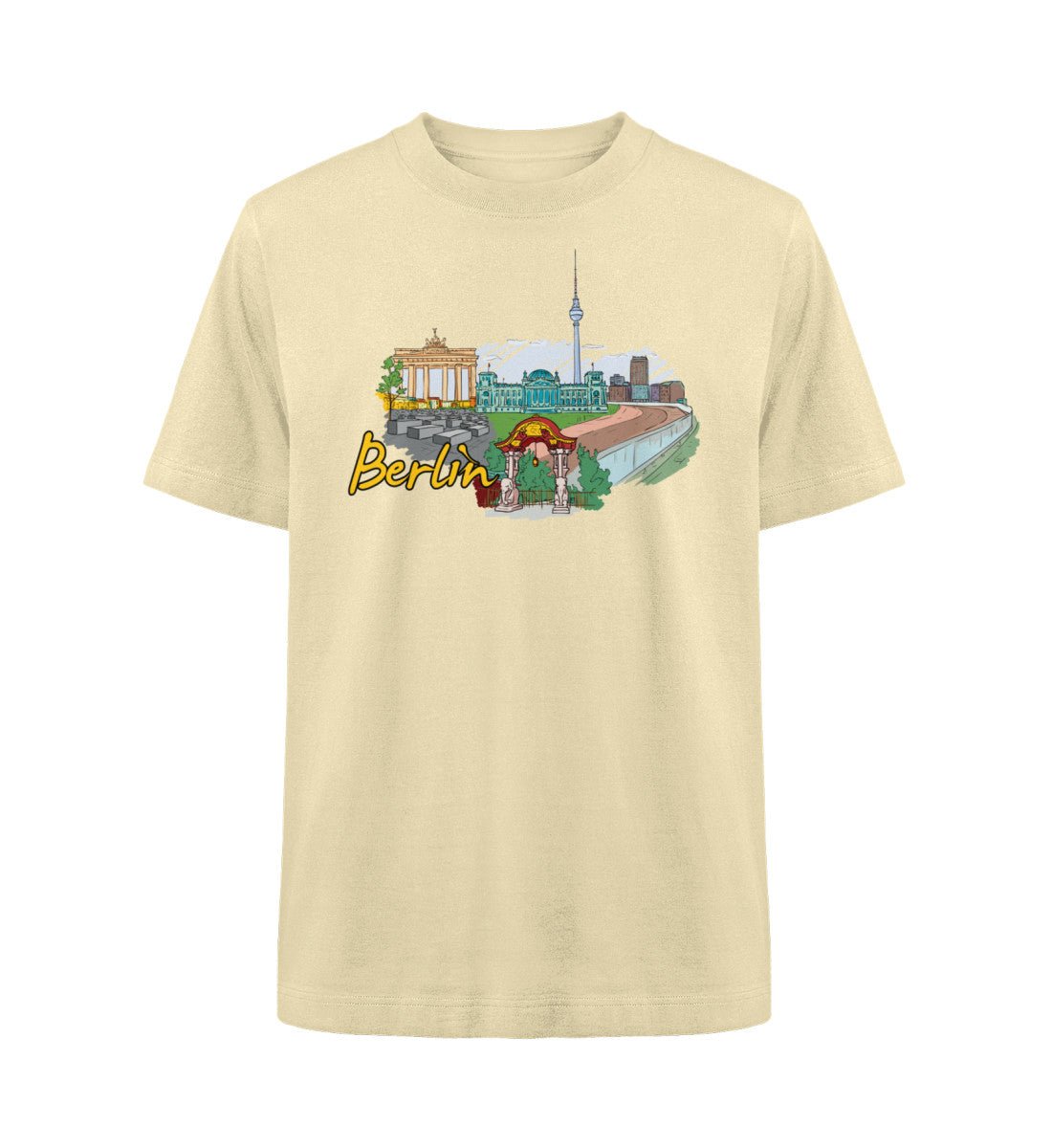 Berlin - Organic Heavy Oversized T-Shirt - AQ.Vogue