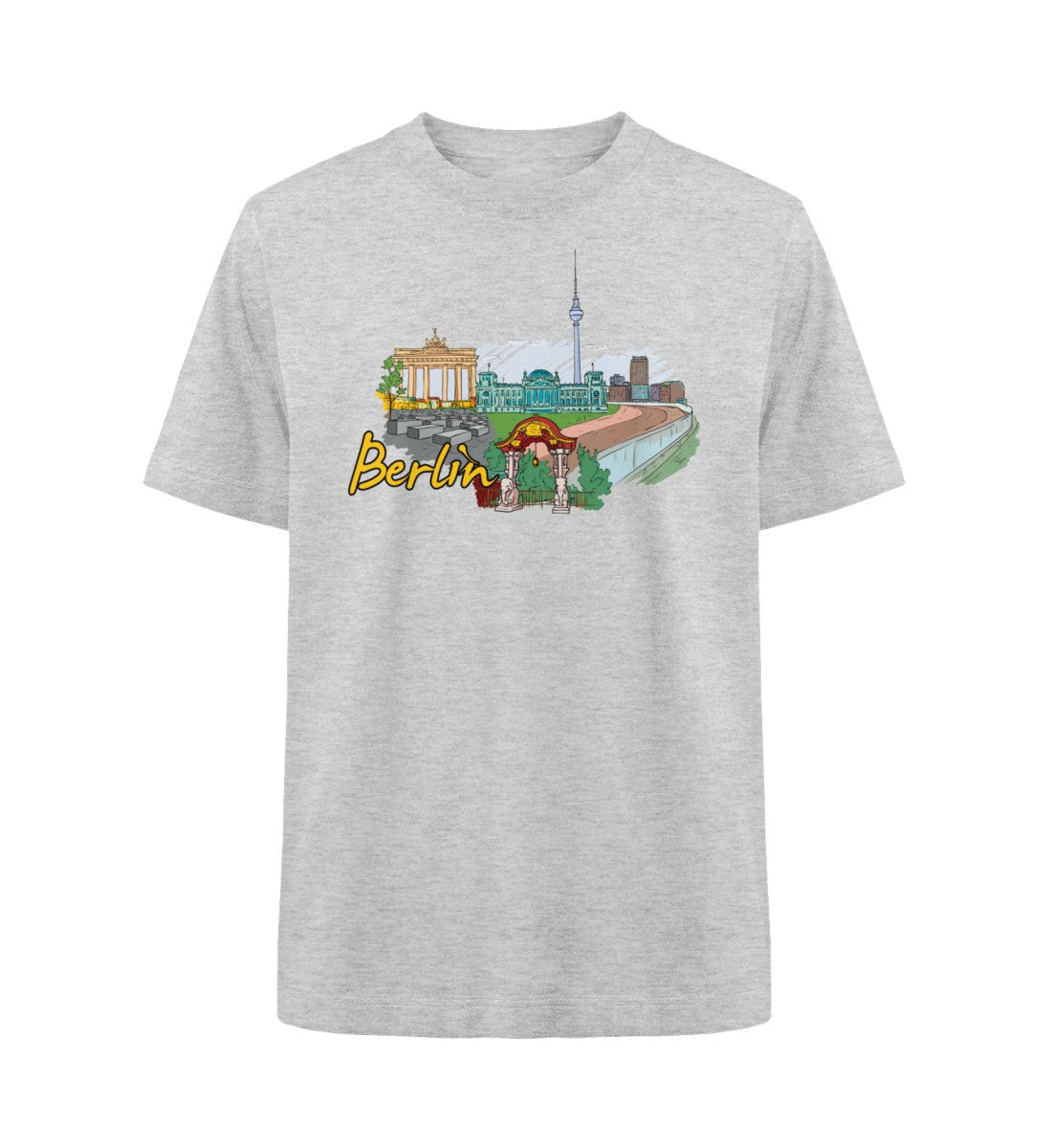 Berlin - Organic Heavy Oversized T-Shirt - AQ.Vogue