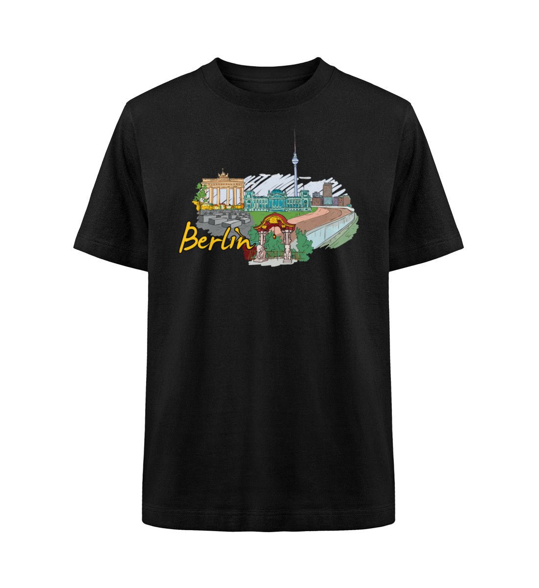 Berlin - Organic Heavy Oversized T-Shirt - AQ.Vogue
