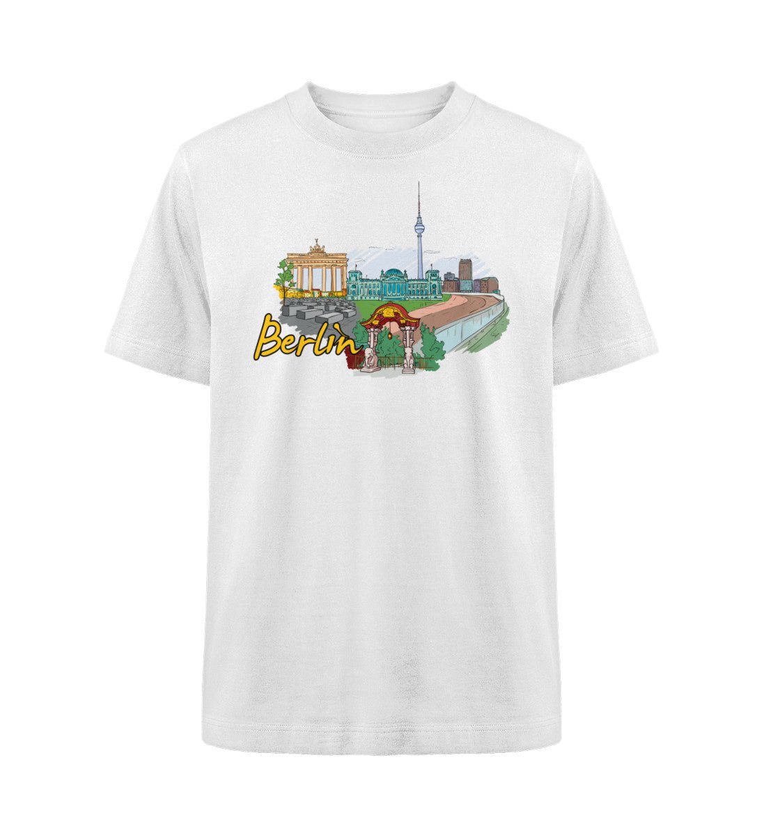 Berlin - Organic Heavy Oversized T-Shirt - AQ.Vogue