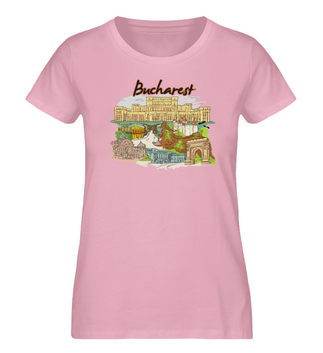 Bucharest - Damen Premium Organic Shirt - AQ.Vogue