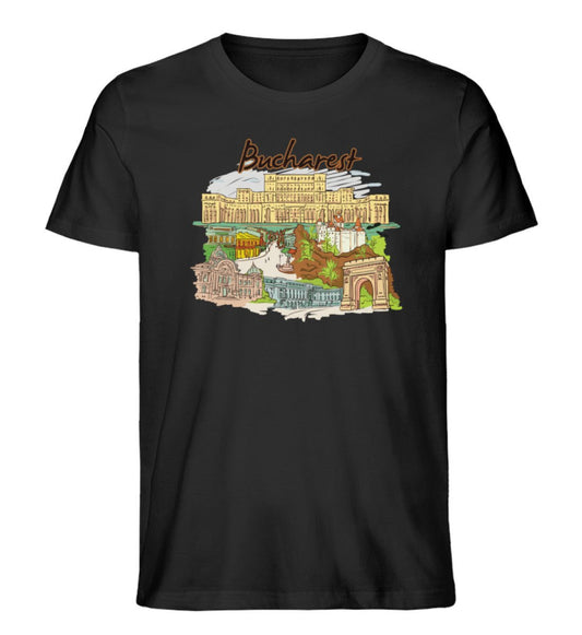 Bucharest - Herren Premium Organic Shirt - AQ.Vogue