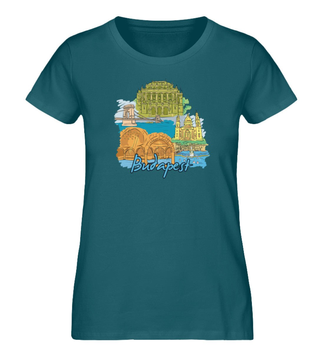 Budapest - Damen Premium Organic Shirt - AQ.Vogue