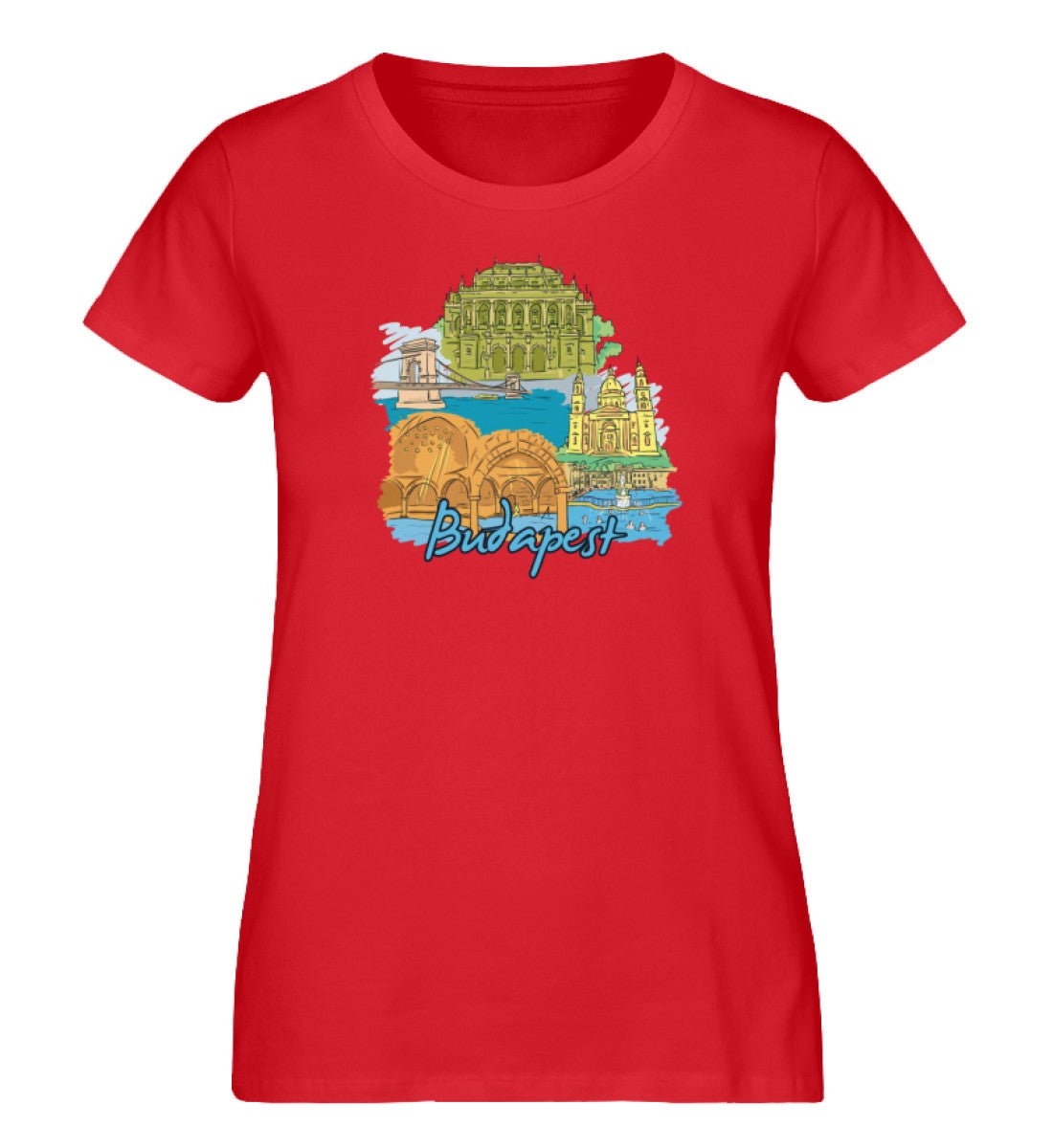Budapest - Damen Premium Organic Shirt - AQ.Vogue