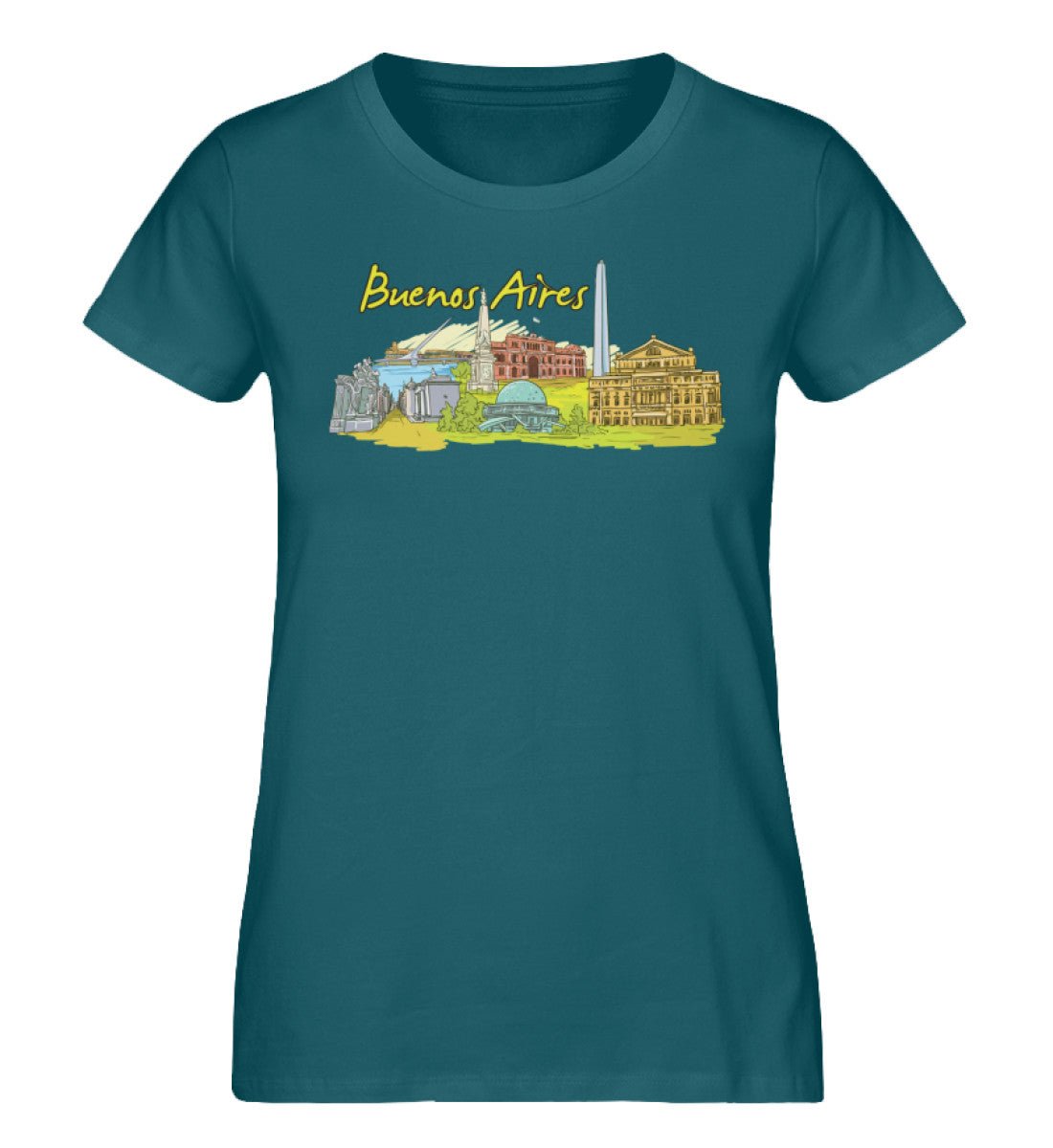 Buenos Aires - Damen Premium Organic Shirt - AQ.Vogue