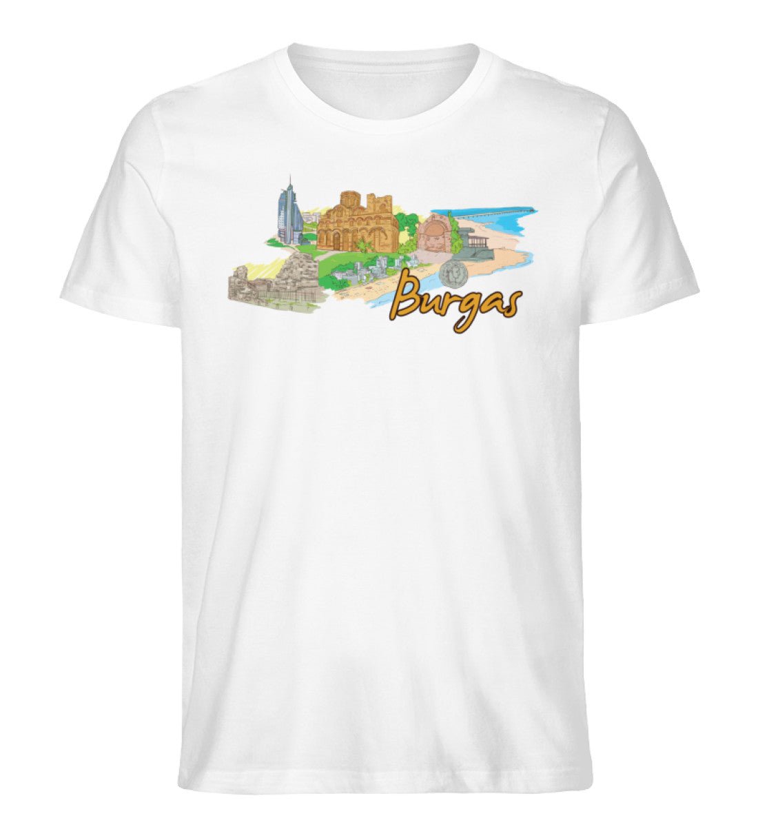 Burgas - Herren Premium Organic Shirt - AQ.Vogue