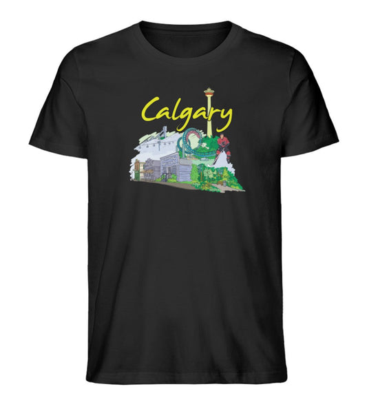 Calgary - Herren Premium Organic Shirt - AQ.Vogue