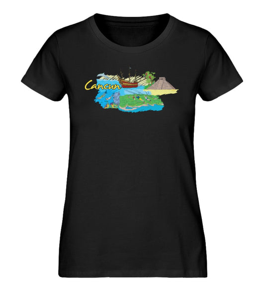 Cancun - Damen Premium Organic Shirt - AQ.Vogue
