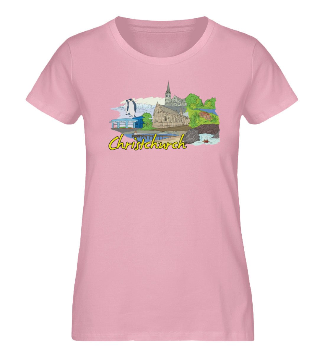 Christchurch - Damen Premium Organic Shirt - AQ.Vogue