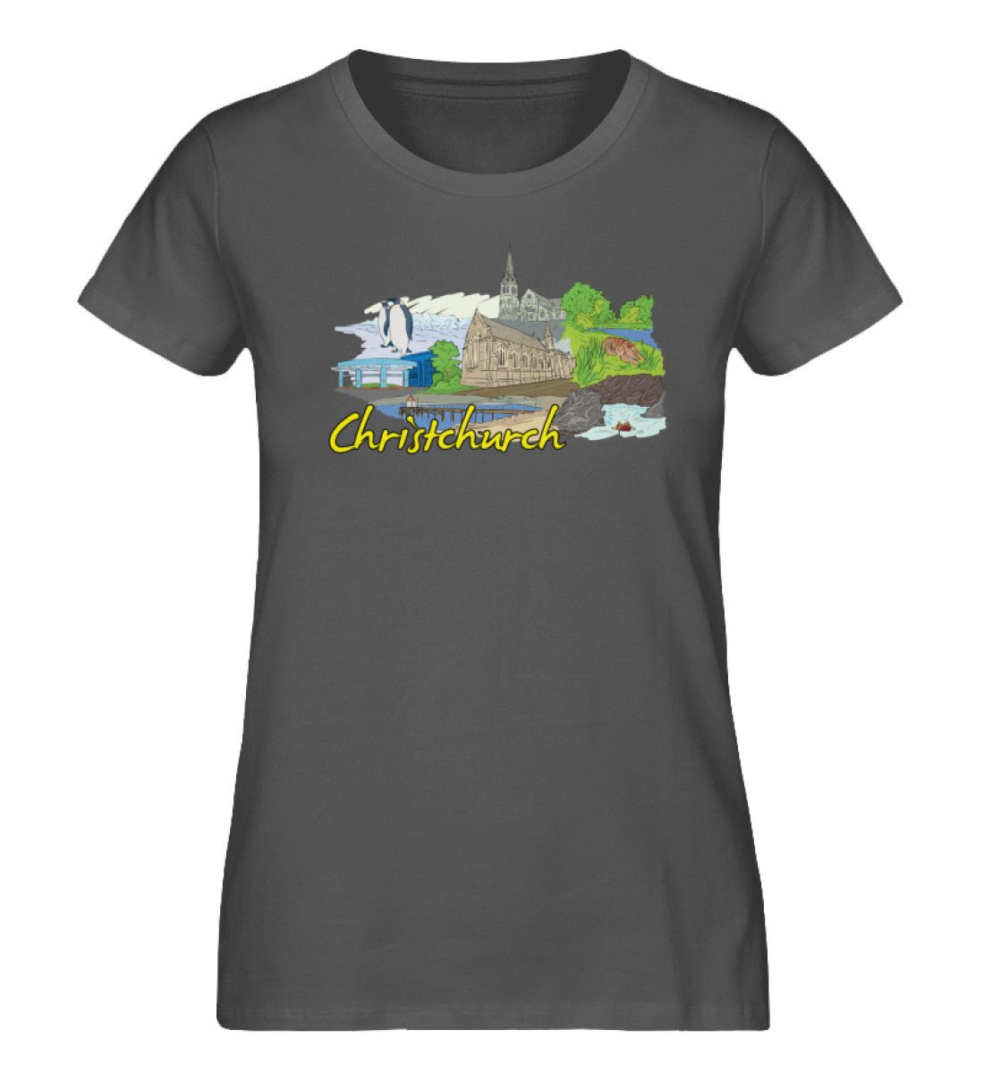 Christchurch - Damen Premium Organic Shirt - AQ.Vogue