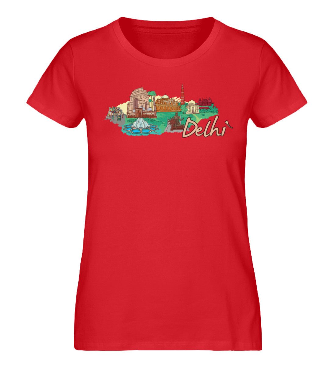 Delhi - Damen Premium Organic Shirt - AQ.Vogue