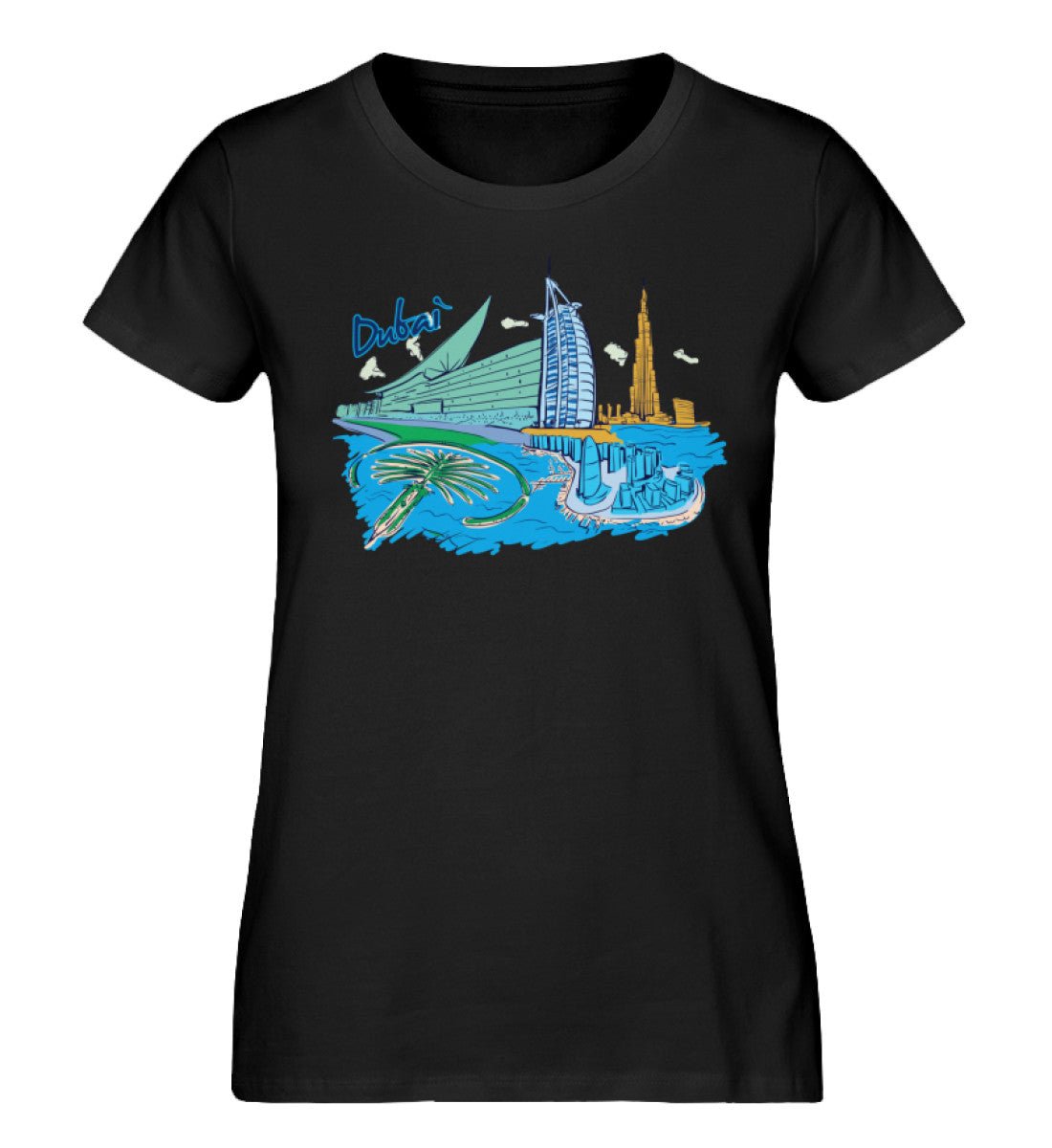 Dubai - Damen Premium Organic Shirt - AQ.Vogue
