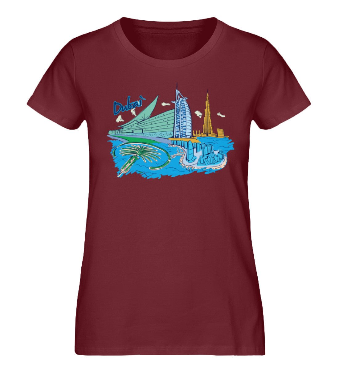 Dubai - Damen Premium Organic Shirt - AQ.Vogue