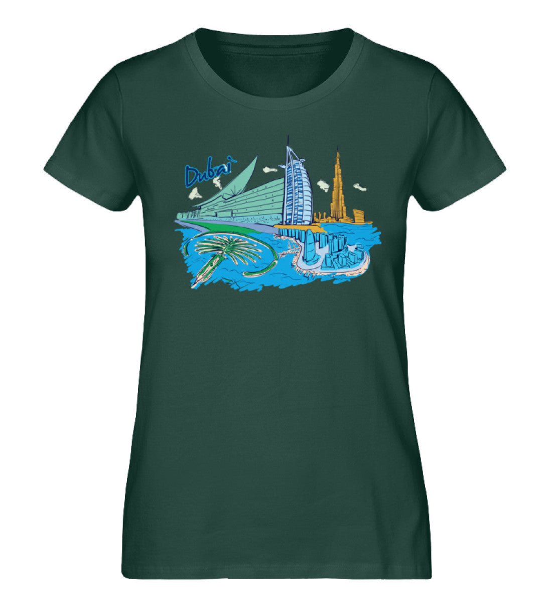 Dubai - Damen Premium Organic Shirt - AQ.Vogue