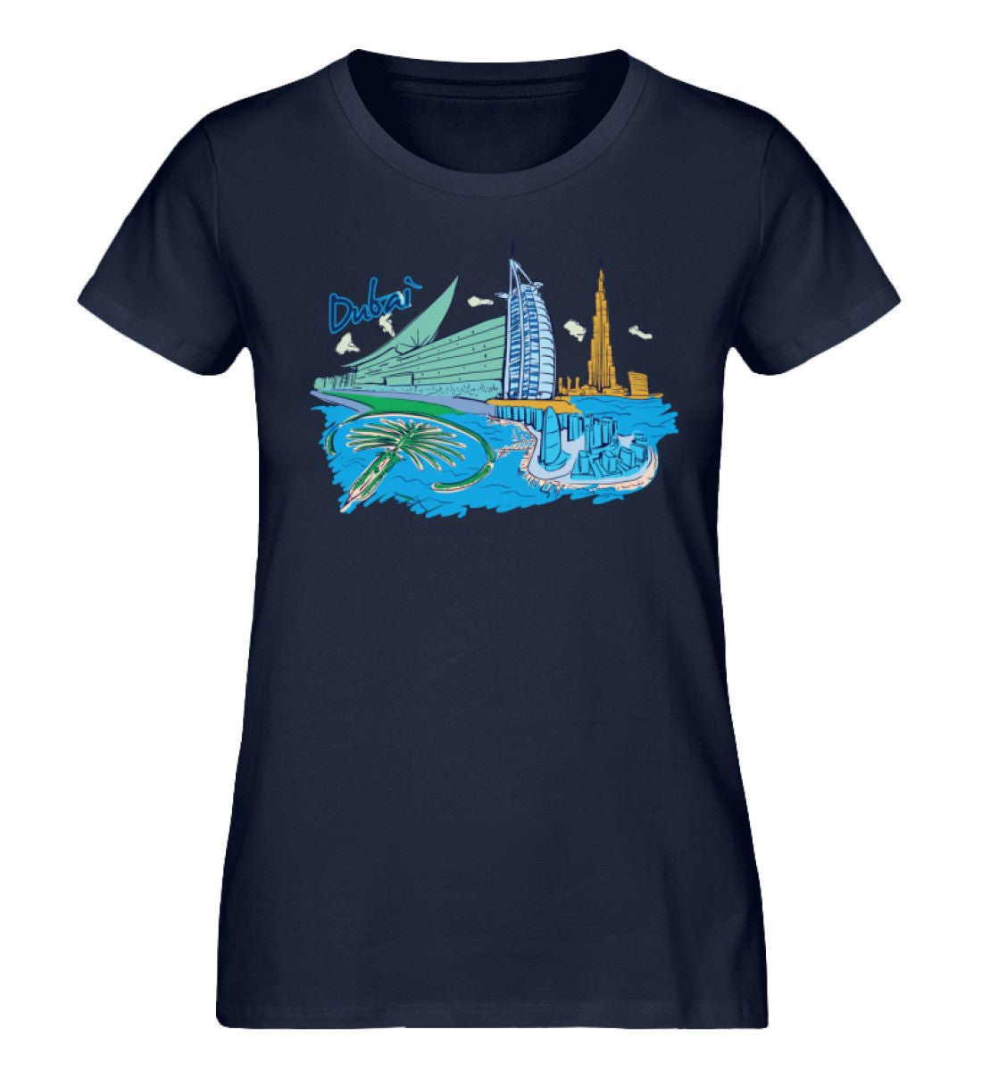 Dubai - Damen Premium Organic Shirt - AQ.Vogue