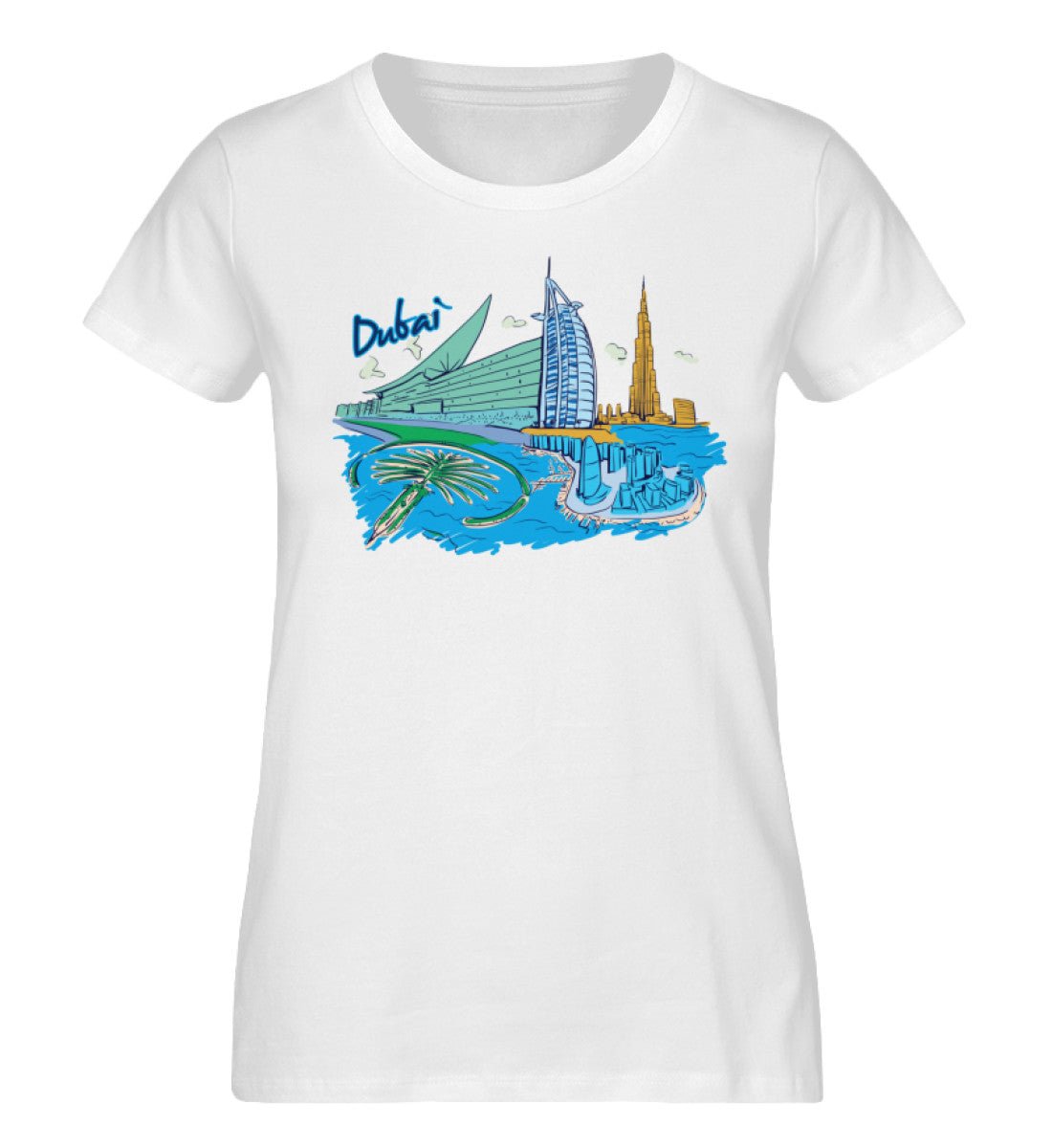 Dubai - Damen Premium Organic Shirt - AQ.Vogue