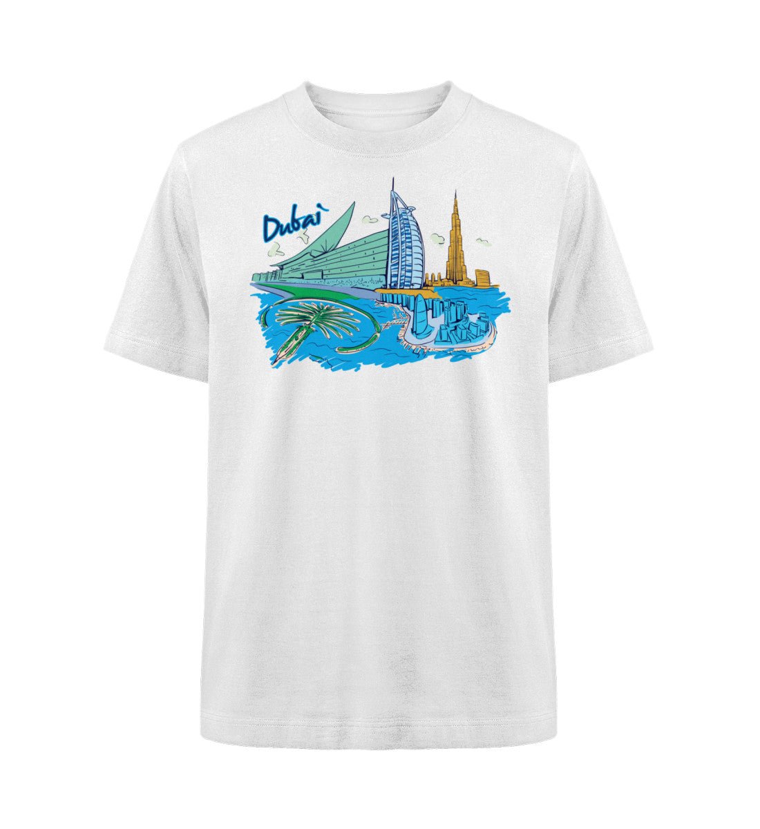 Dubai - Organic Heavy Oversized T-Shirt - AQ.Vogue