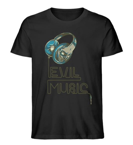 Evil Music - Herren Premium Organic Shirt - AQ.Vogue