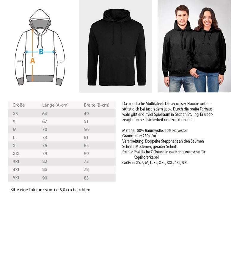 Evil Music - Unisex Kapuzenpullover Hoodie - AQ.Vogue