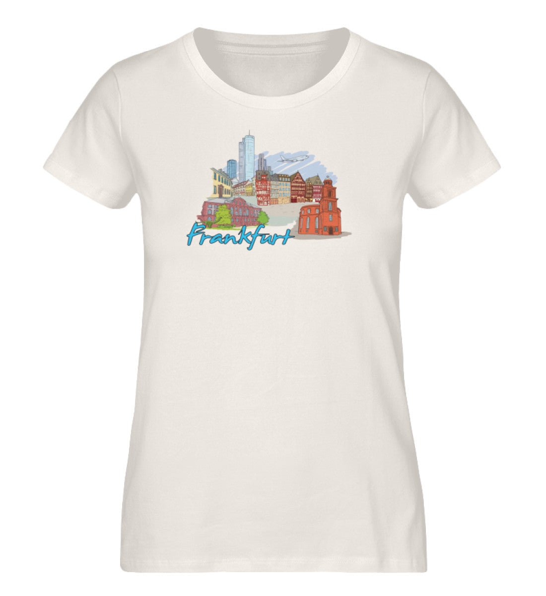 Frankfurt - Damen Premium Organic Shirt - AQ.Vogue