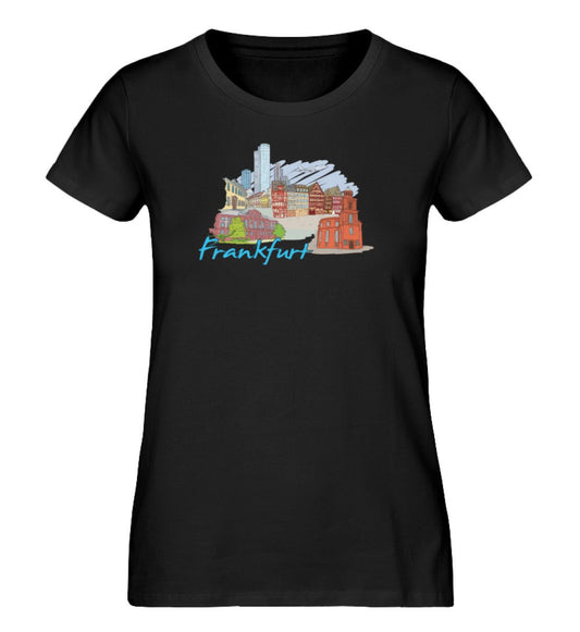 Frankfurt - Damen Premium Organic Shirt - AQ.Vogue