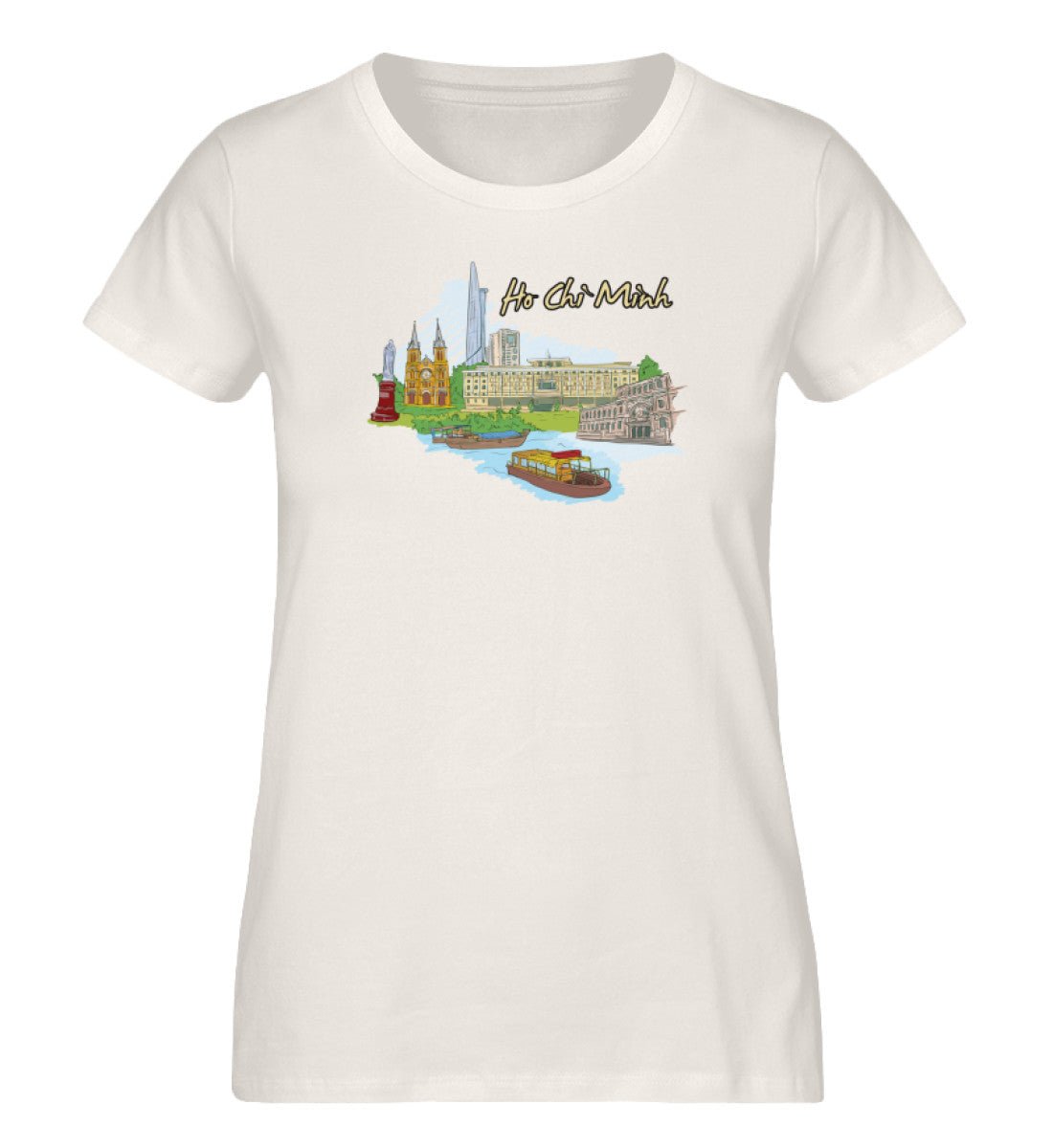 Ho Chi Minh - Damen Premium Organic Shirt - AQ.Vogue