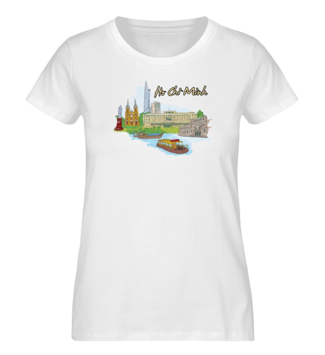 Ho Chi Minh - Damen Premium Organic Shirt - AQ.Vogue