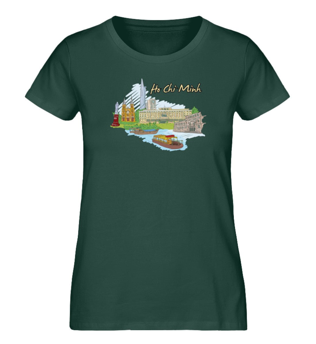 Ho Chi Minh - Damen Premium Organic Shirt - AQ.Vogue