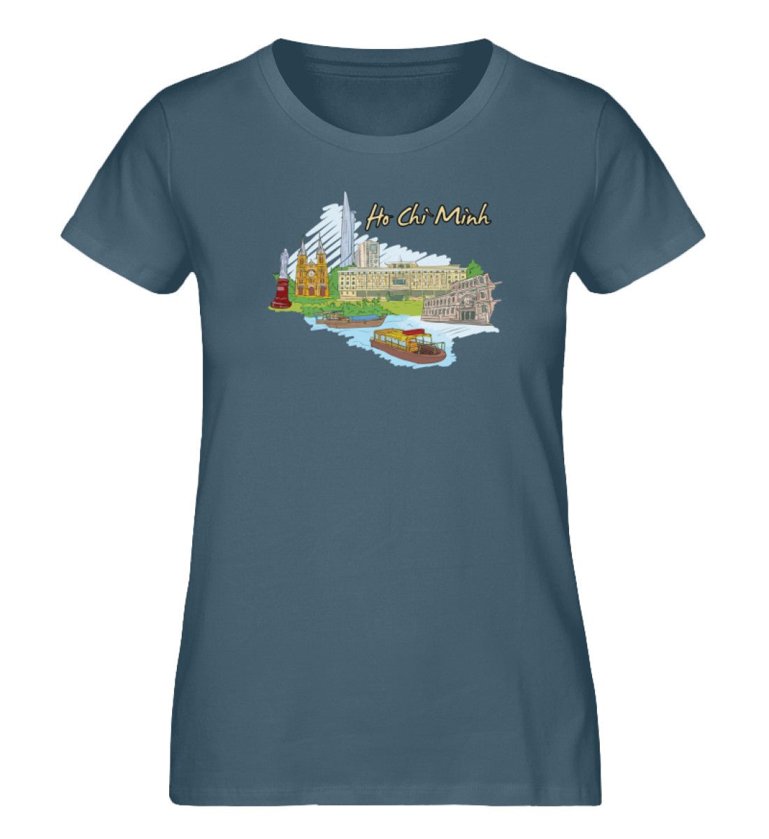 Ho Chi Minh - Damen Premium Organic Shirt - AQ.Vogue