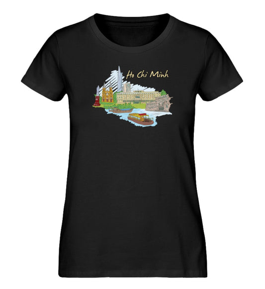 Ho Chi Minh - Damen Premium Organic Shirt - AQ.Vogue