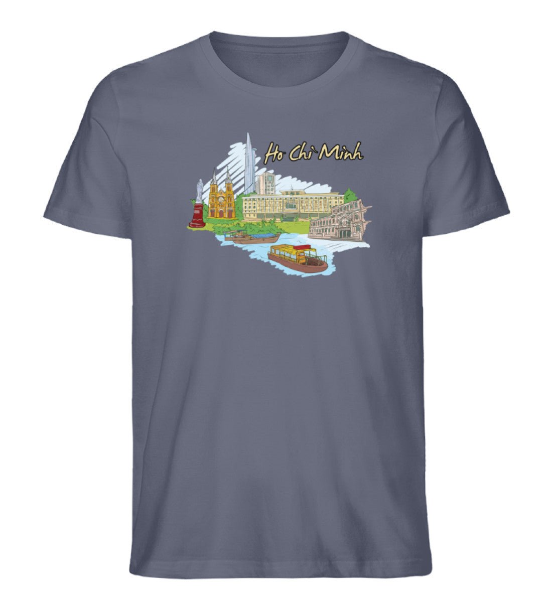 Ho Chi Minh - Herren Premium Organic Shirt - AQ.Vogue