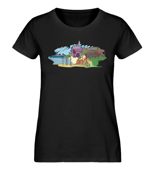 Hollywood - Damen Premium Organic Shirt - AQ.Vogue