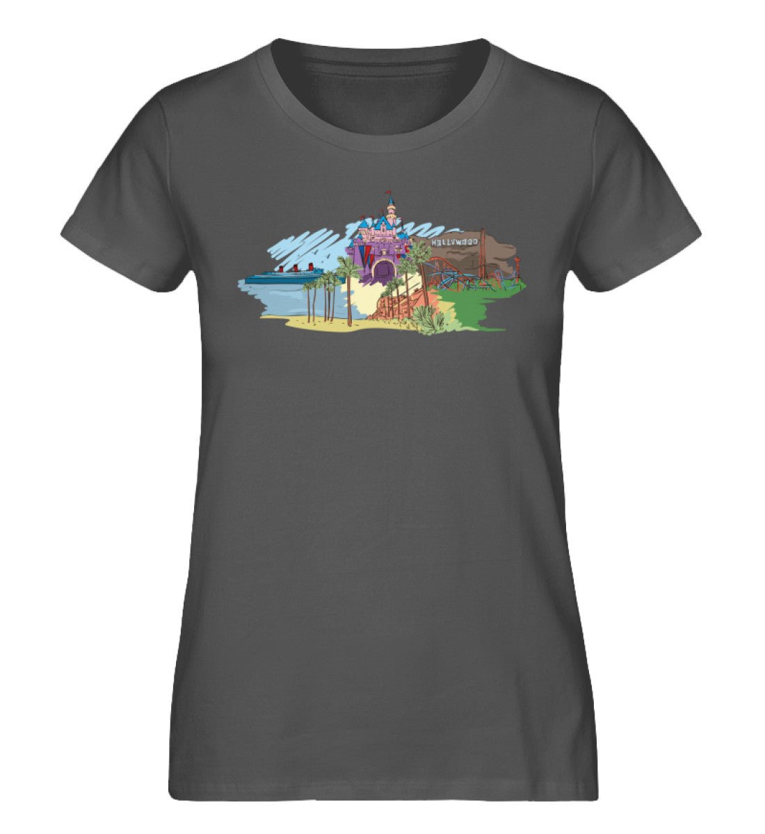 Hollywood - Damen Premium Organic Shirt - AQ.Vogue