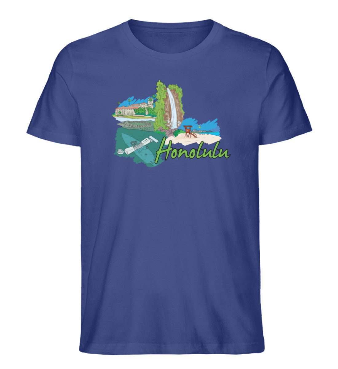 Honolulu - Herren Premium Organic Shirt - AQ.Vogue