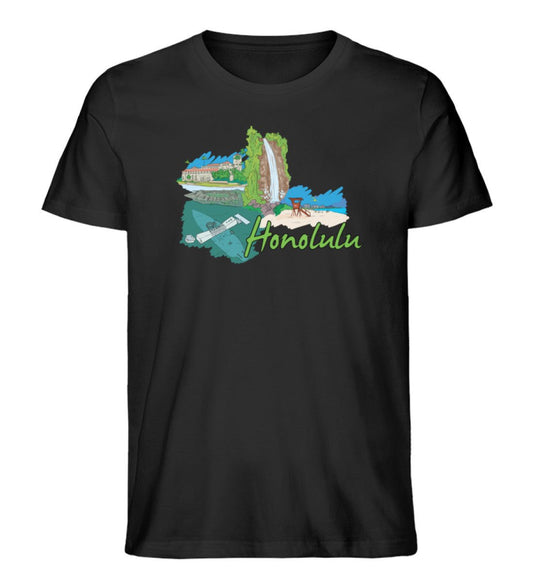 Honolulu - Herren Premium Organic Shirt - AQ.Vogue