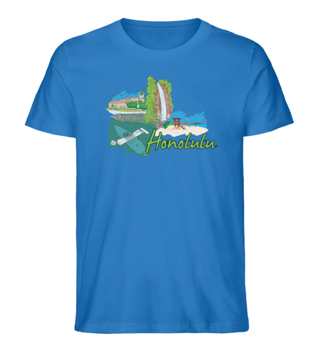 Honolulu - Herren Premium Organic Shirt - AQ.Vogue