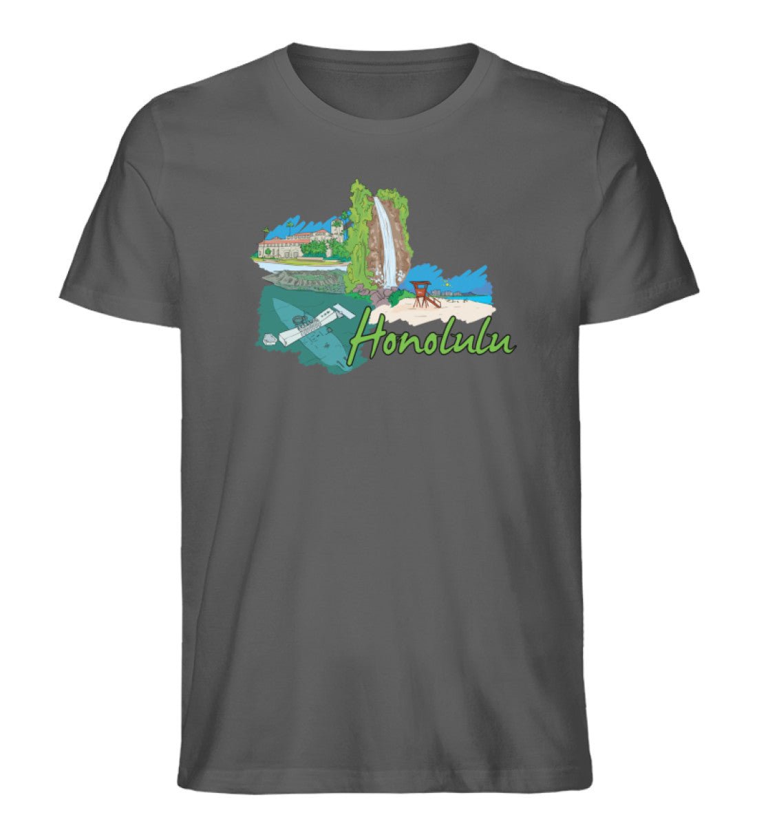 Honolulu - Herren Premium Organic Shirt - AQ.Vogue