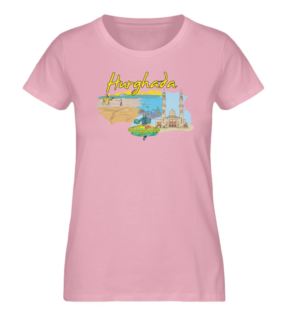 Hurghada - Damen Premium Organic Shirt - AQ.Vogue