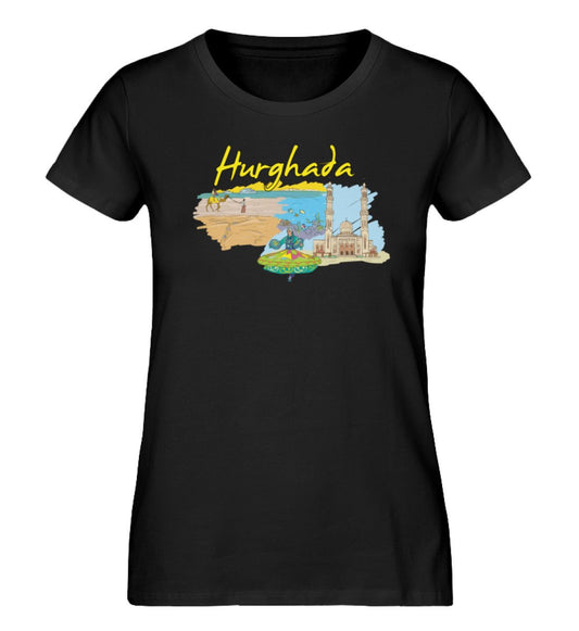 Hurghada - Damen Premium Organic Shirt - AQ.Vogue