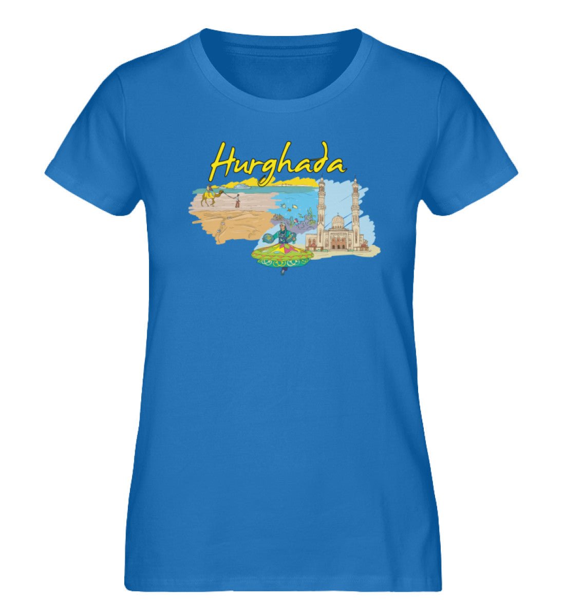 Hurghada - Damen Premium Organic Shirt - AQ.Vogue