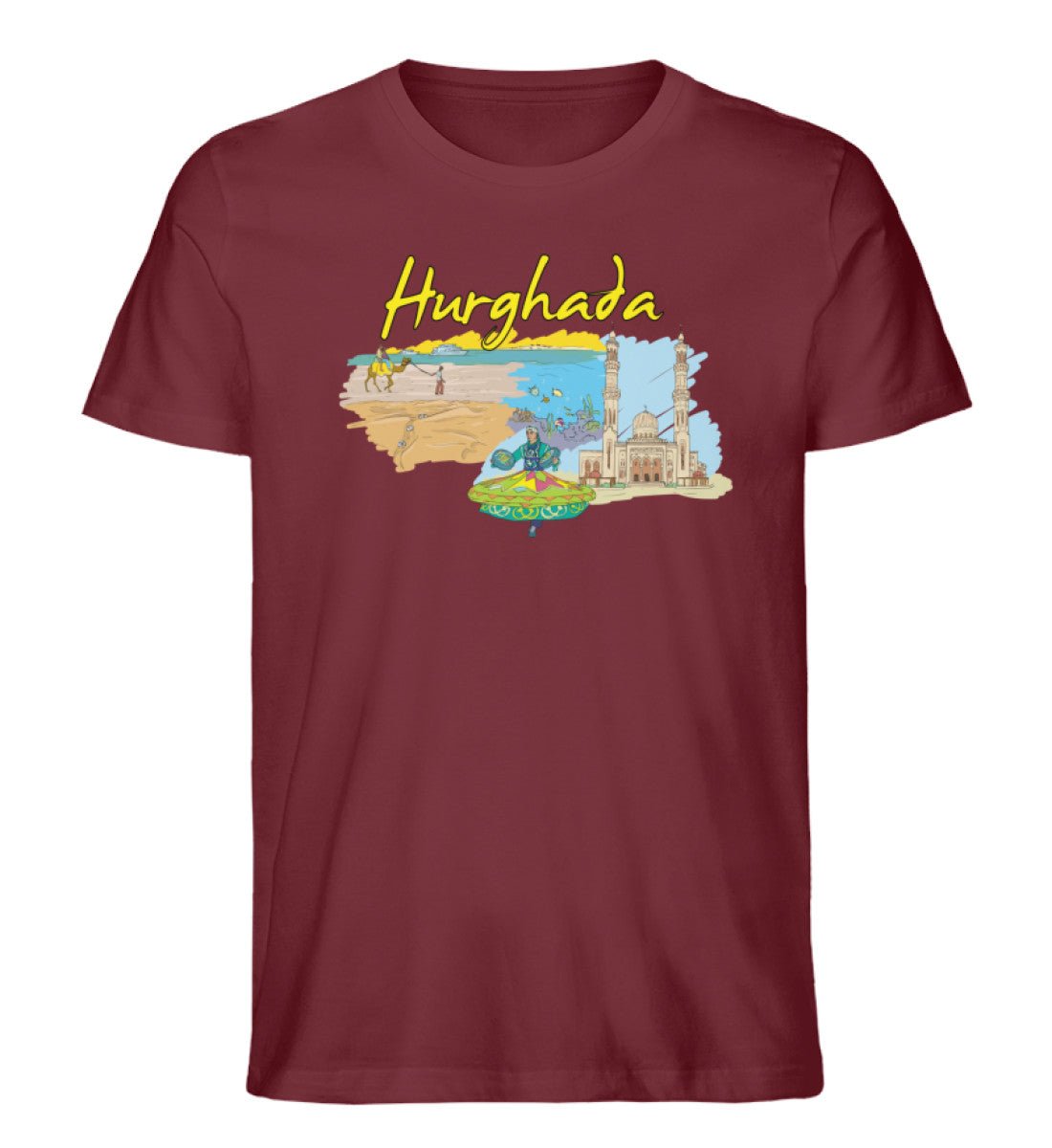 Hurghada - Herren Premium Organic Shirt - AQ.Vogue