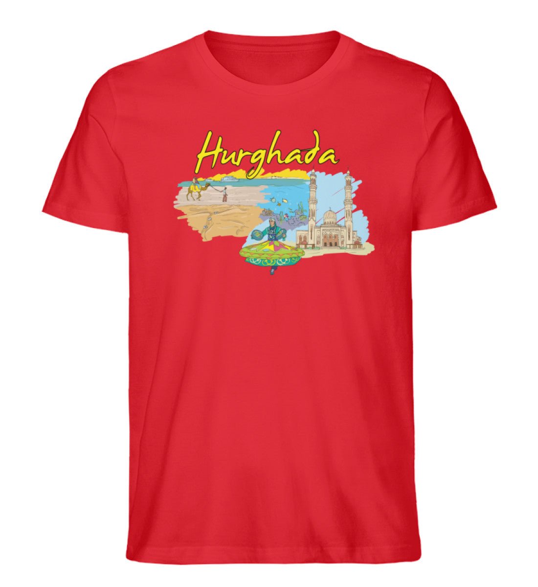 Hurghada - Herren Premium Organic Shirt - AQ.Vogue