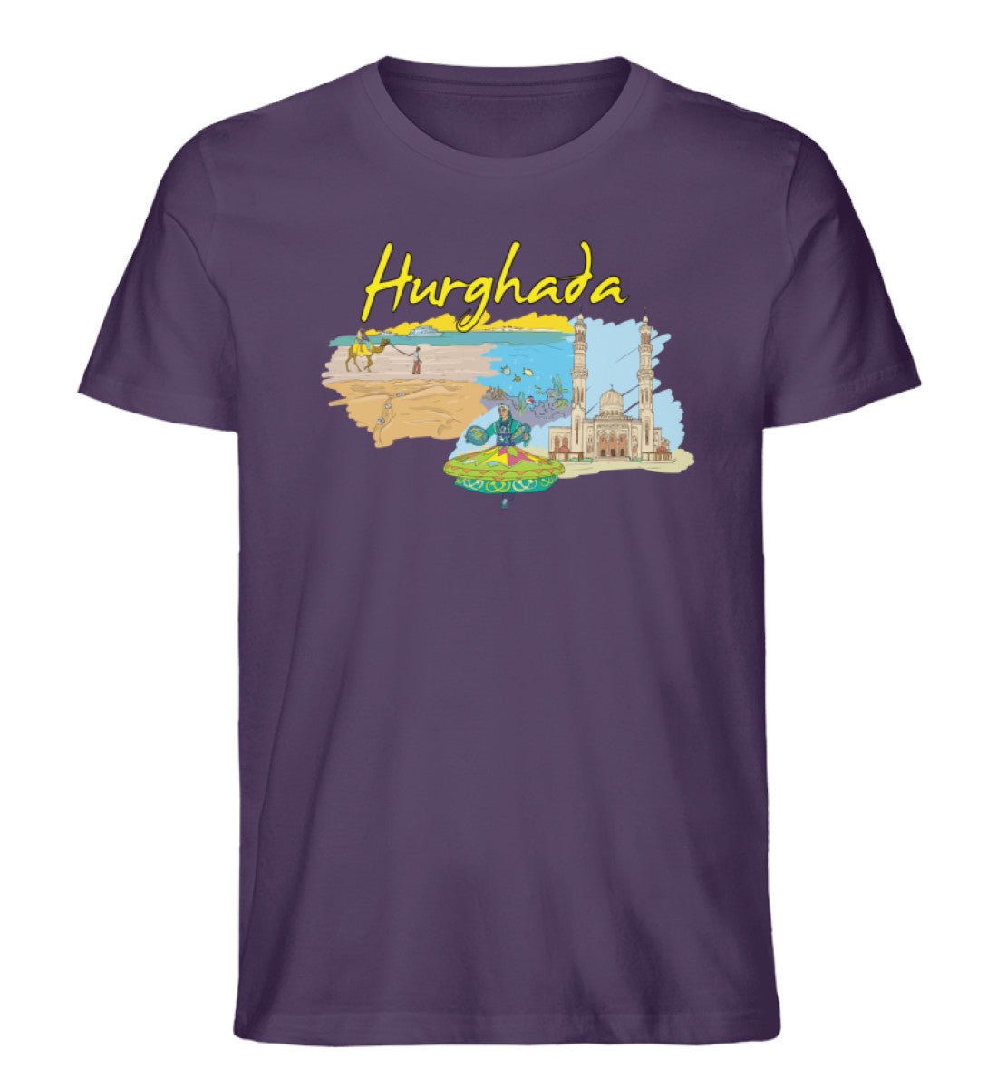 Hurghada - Herren Premium Organic Shirt - AQ.Vogue