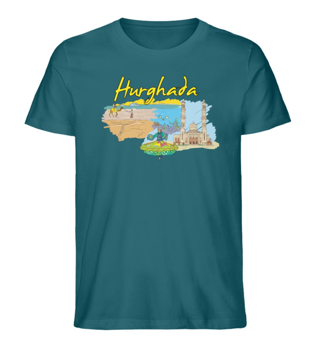 Hurghada - Herren Premium Organic Shirt - AQ.Vogue