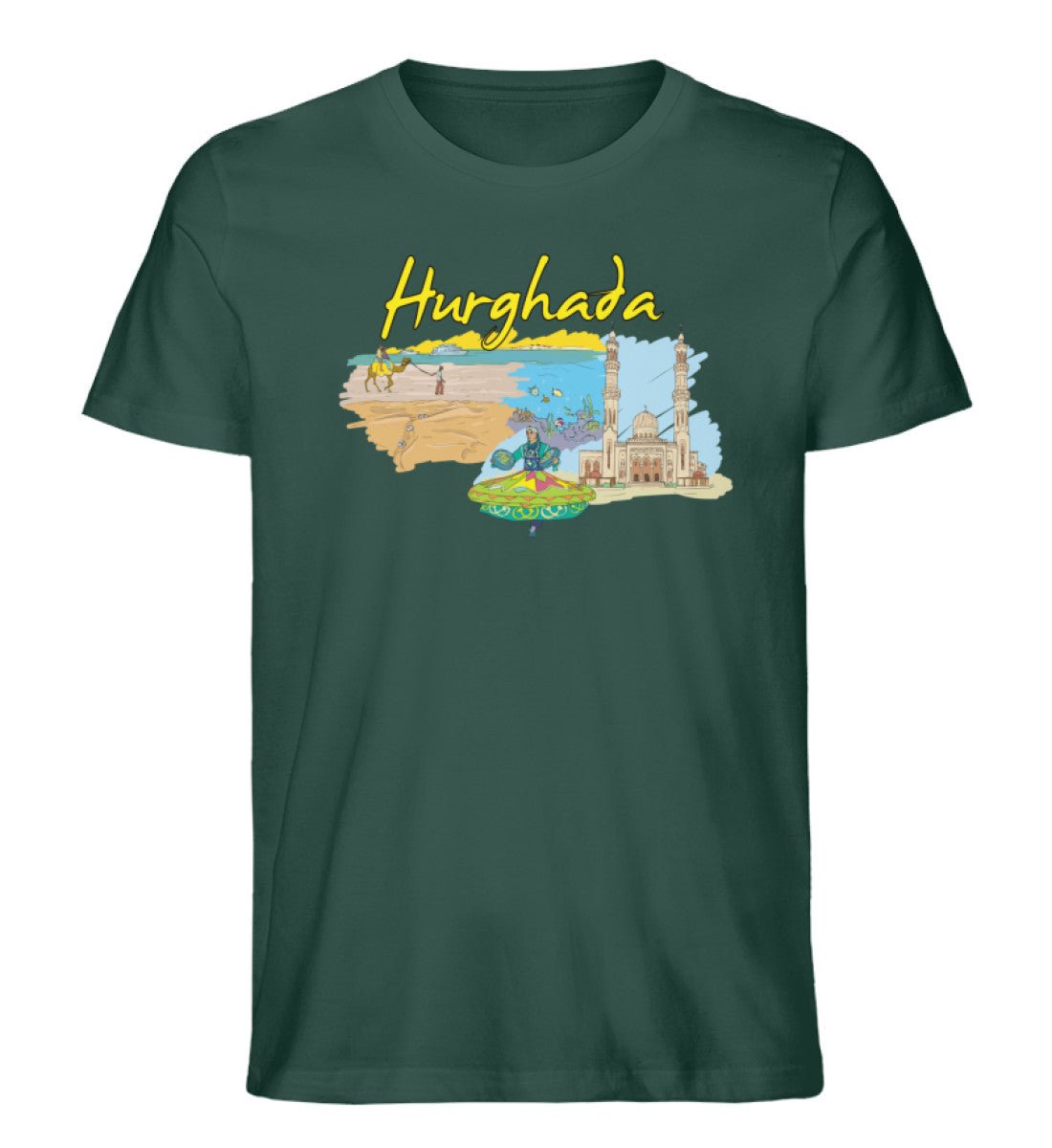 Hurghada - Herren Premium Organic Shirt - AQ.Vogue