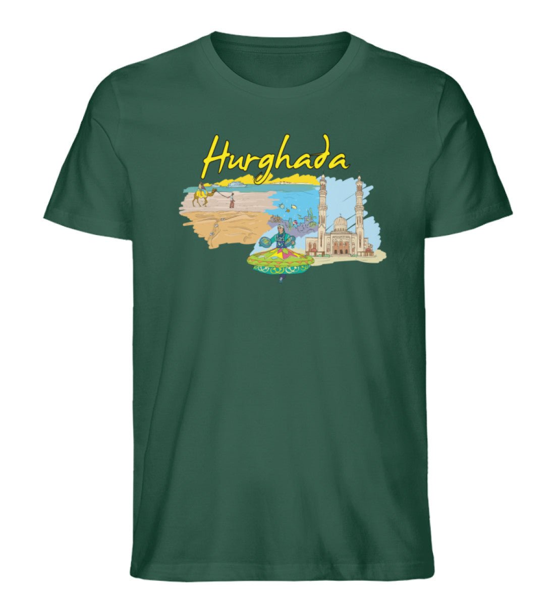 Hurghada - Herren Premium Organic Shirt - AQ.Vogue