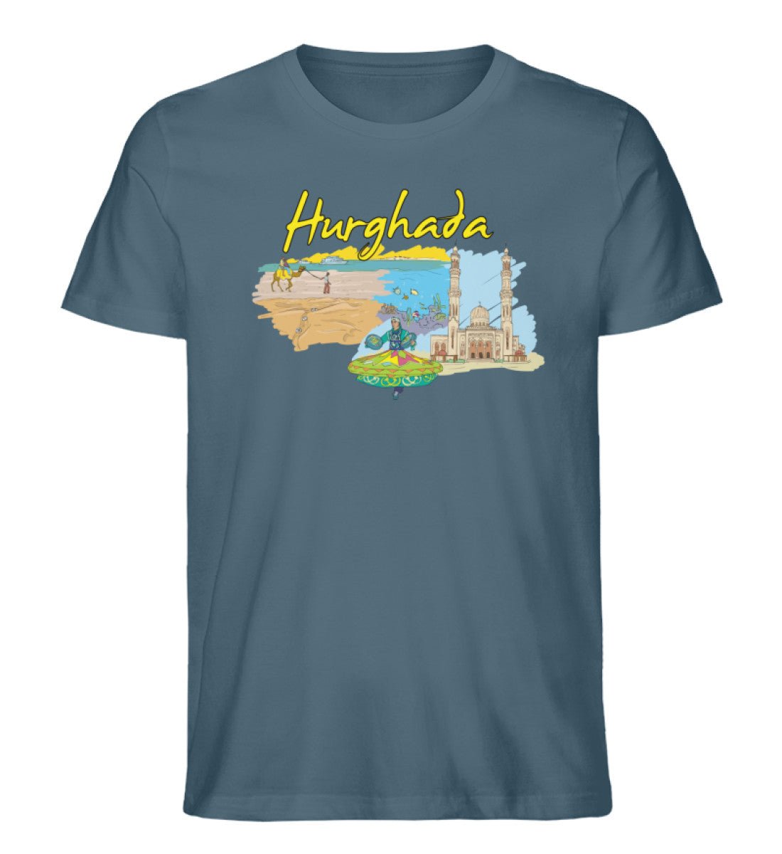 Hurghada - Herren Premium Organic Shirt - AQ.Vogue