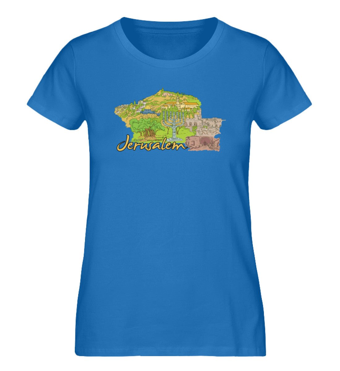 Jerusalem - Damen Premium Organic Shirt - AQ.Vogue